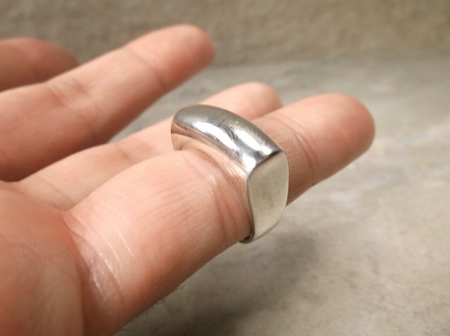 Gorgeous Heavy Sterling Silver Ring 6 (1 of 1)