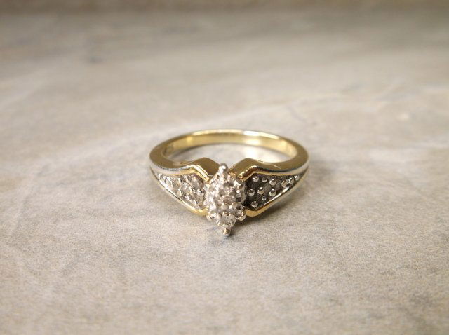 Gorg Gold Over Sterling Gen Diamond Ring 7 (1 of 1)