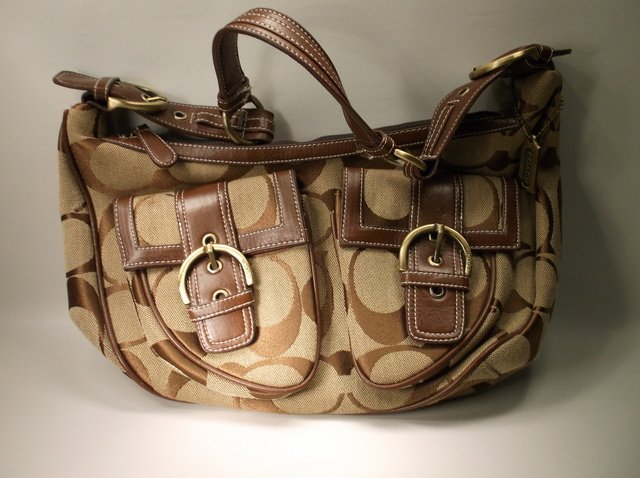 Large Coach Handbag Purse (1 of 3)