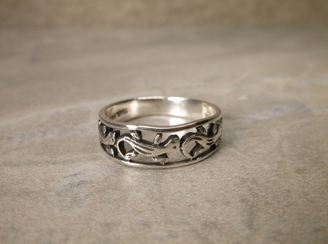 Gorgeous Sterling Silver Lizard Ring 9 (1 of 1)