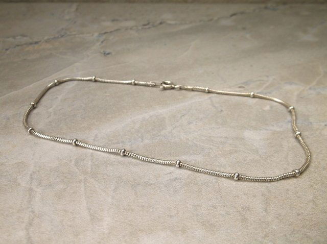 Gorgeous Sterling Silver Anklet: .
