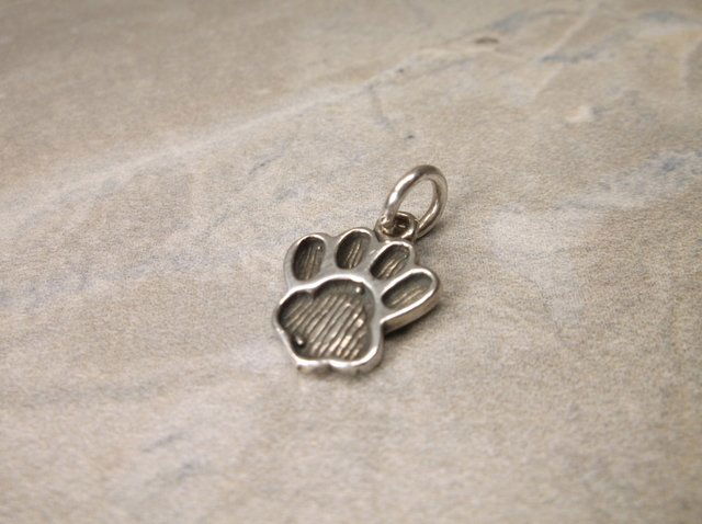 Gorgeous Sterling Silver Paw Charm (1 of 1)