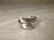 Gorgeous Heavy Sterling Silver By-Pass Ring 7.5