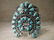 Gorgeous Huge Southwestern Squash Cuff Bracelet