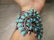 Gorgeous Huge Southwestern Squash Cuff Bracelet - 3