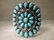 Gorgeous Huge Southwestern Squash Cuff Bracelet