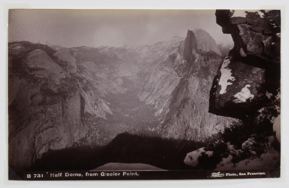 Photograph, Carleton E. Watkins: Carleton E. Watkins (American, 1829-1916),"Half Dome, From Glacier Point," albumen print, printed by Isaiah West Taber (American, 1830-1912), titled in plate lower left, "Taber Photo, San Francisco" l