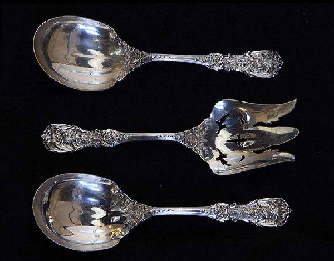 (lot of 3) Reed & Barton sterling silver "Francis I" (1 of 2)