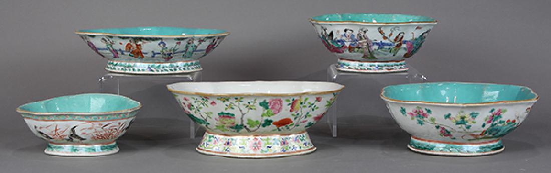 Chinese Footed Porcelain Bowls (1 of 13)