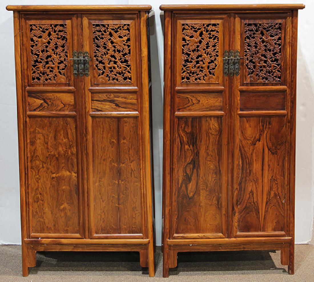 Two Chinese Hardwood Cabinets (1 of 7)