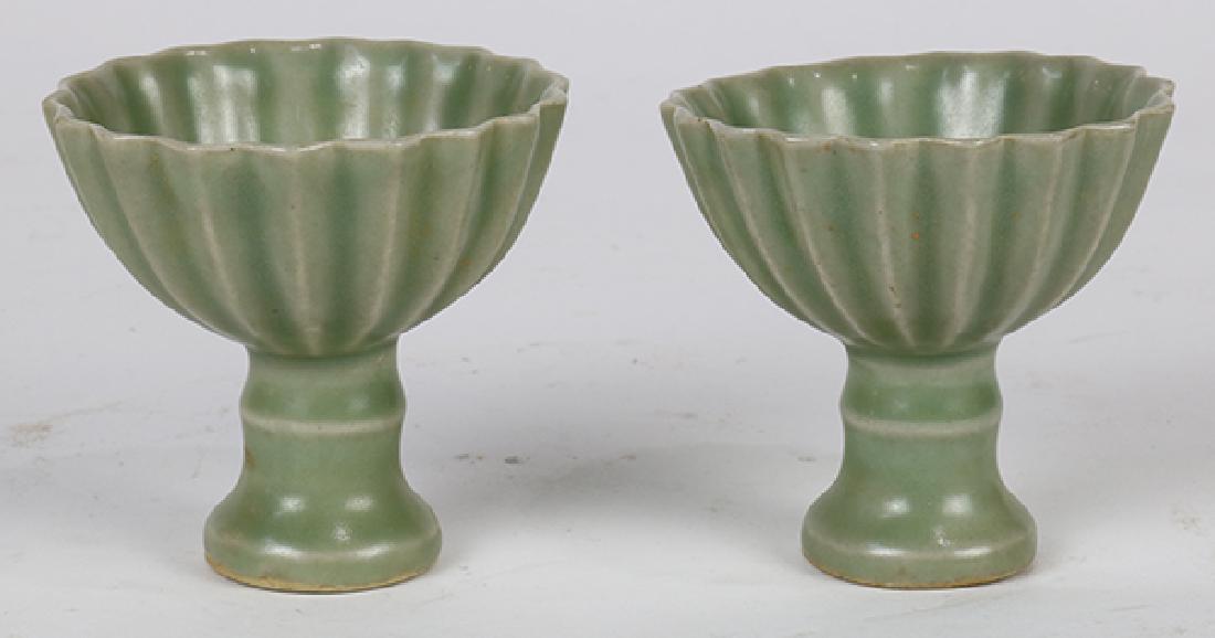 Chinese Longquan Type Stem Cups (1 of 6)