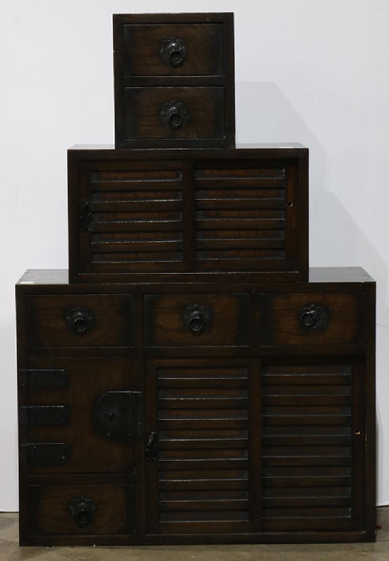 Japanese Kaidan Step Tansu - Mar 18, 2017 | Clars Auction Gallery in CA
