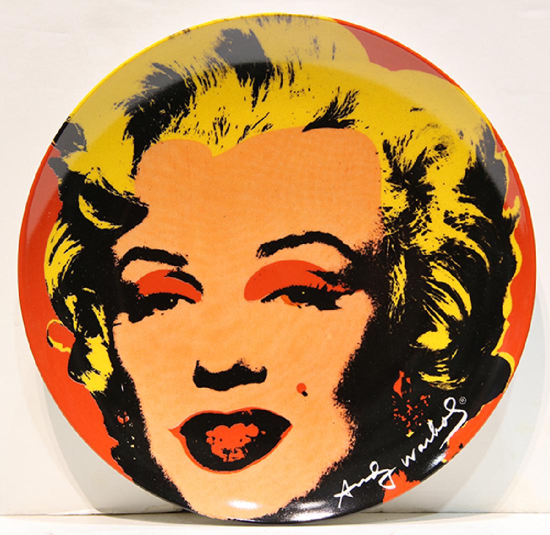 After Andy Warhol, Marilyn Monroe, plate (1 of 2)