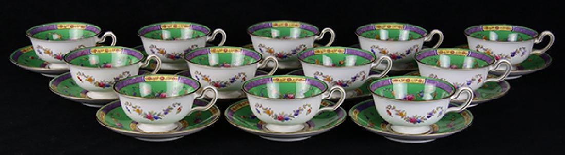 (lot of 24) Copeland Spode porcelain tea cups and (1 of 6)
