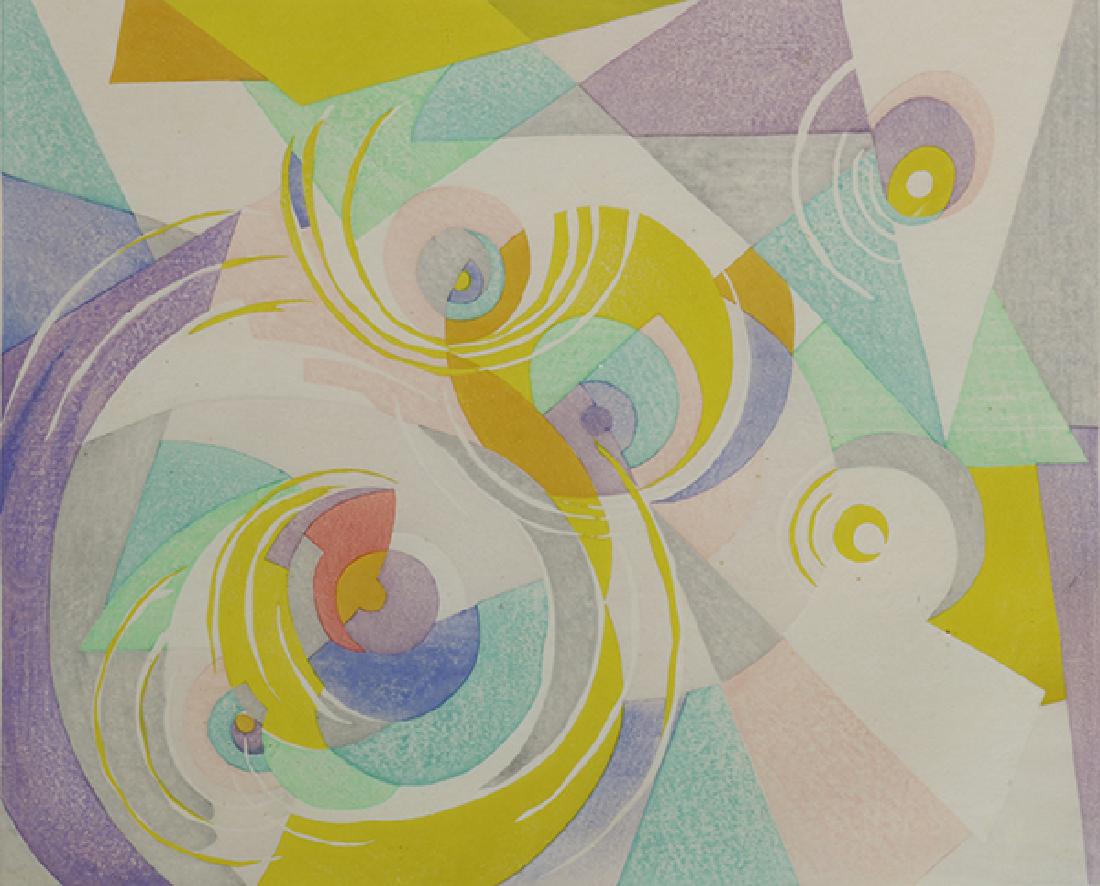 Print, Stanton MacDonald-Wright (1 of 4)