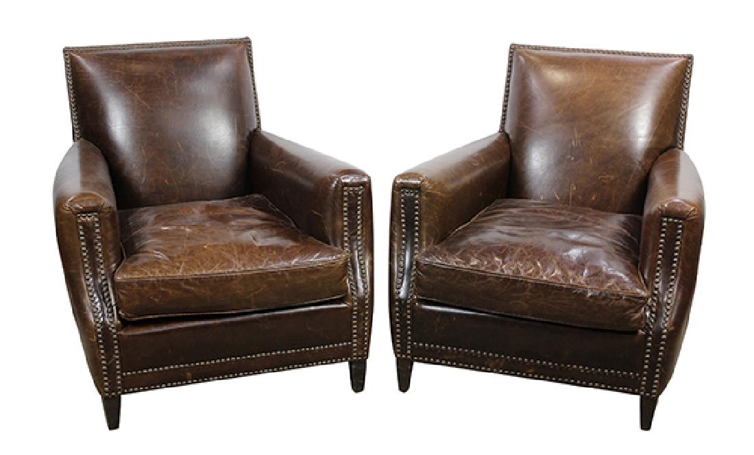 (lot of 2) Art Deco style Restoration Hardware "Marcel" (1 of 9)