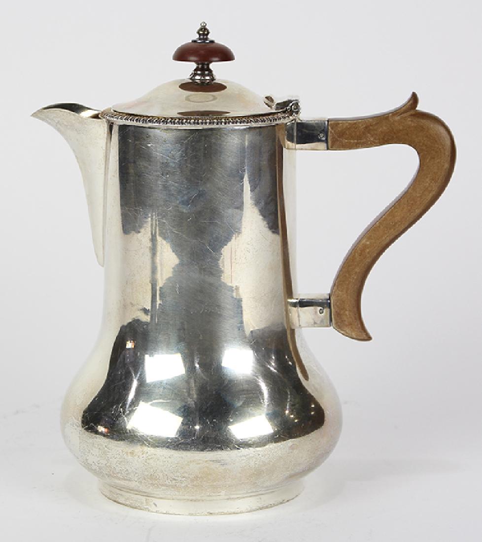 English sterling silver milk jug, by Henry Wilkinson, (1 of 3)
