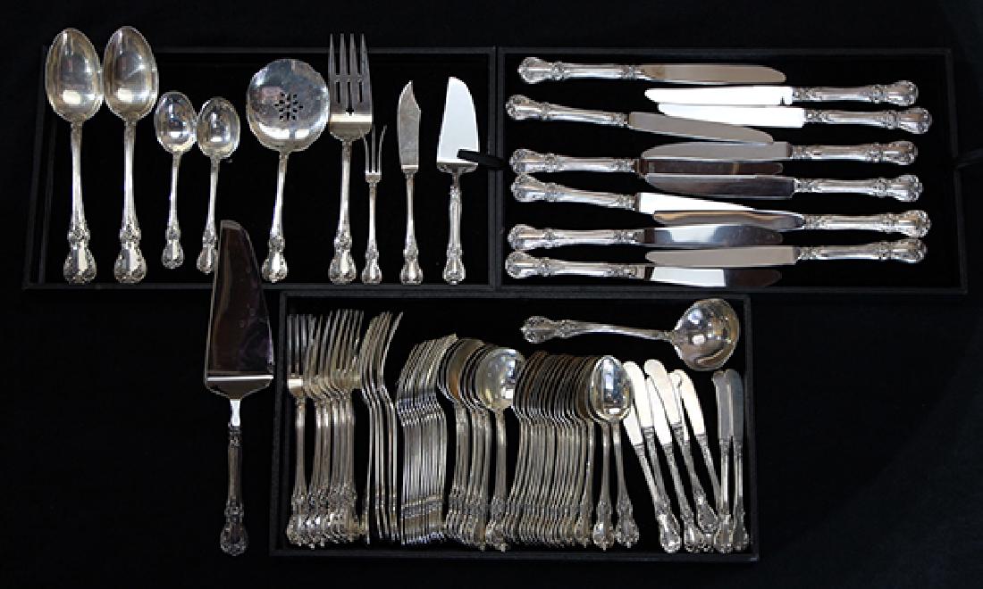 Towle sterling silver "Old Master" pattern partial (1 of 2)