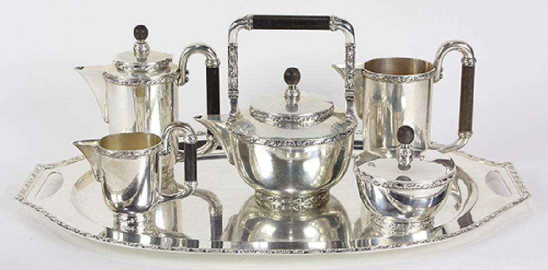 Austria-Hungary Neo-Classical style tea service, 114.08 (1 of 4)