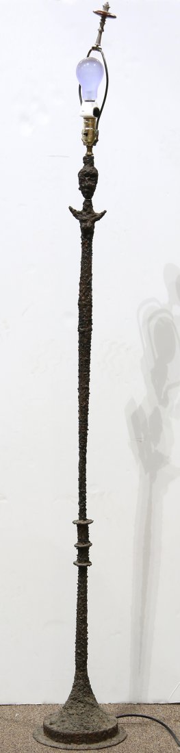Diego Giacometti style "Tete de femme" floor lamp (1 of 3)
