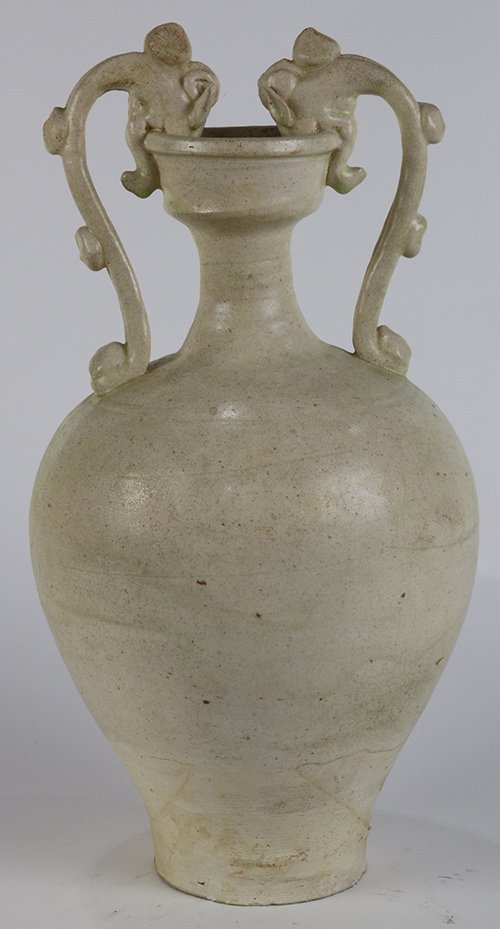 Chinese White Ceramic Vessel (1 of 6)