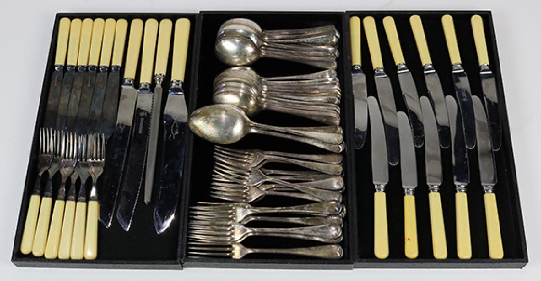 (lot of 71) Sheffield silverplate flatware consisting (1 of 1)