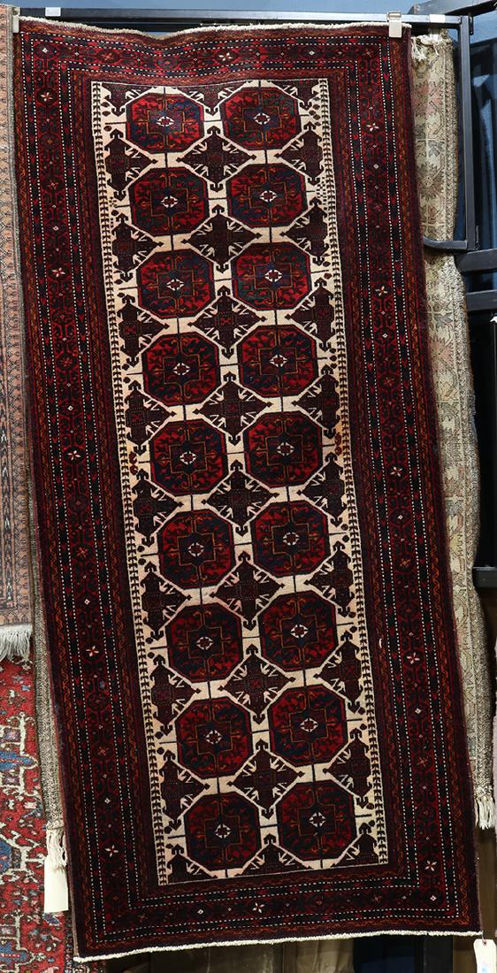 Afghan Turkoman runner, 7'5" x 3'3" (1 of 1)