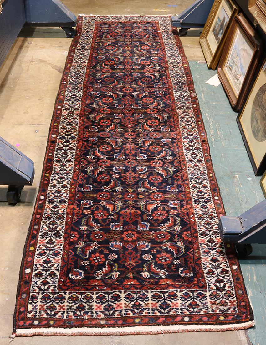 Persian Hamadan runner, 9'8" x 2'7" (1 of 1)
