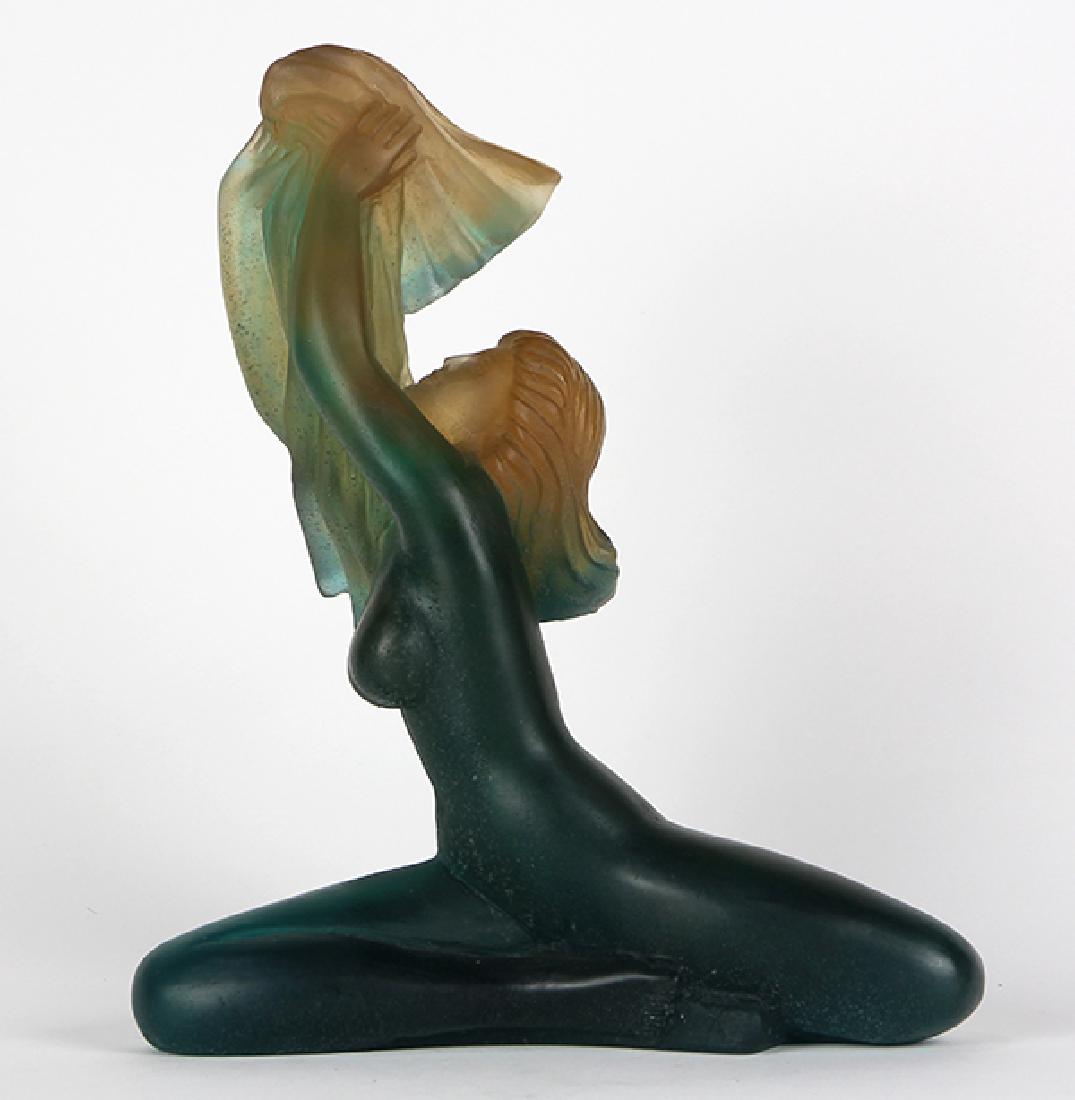 Daum pate de verre figural sculpture (1 of 9)