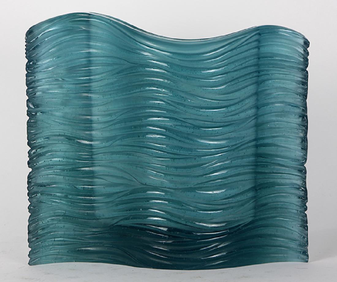 Daum pate de verre art glass vase (1 of 5)