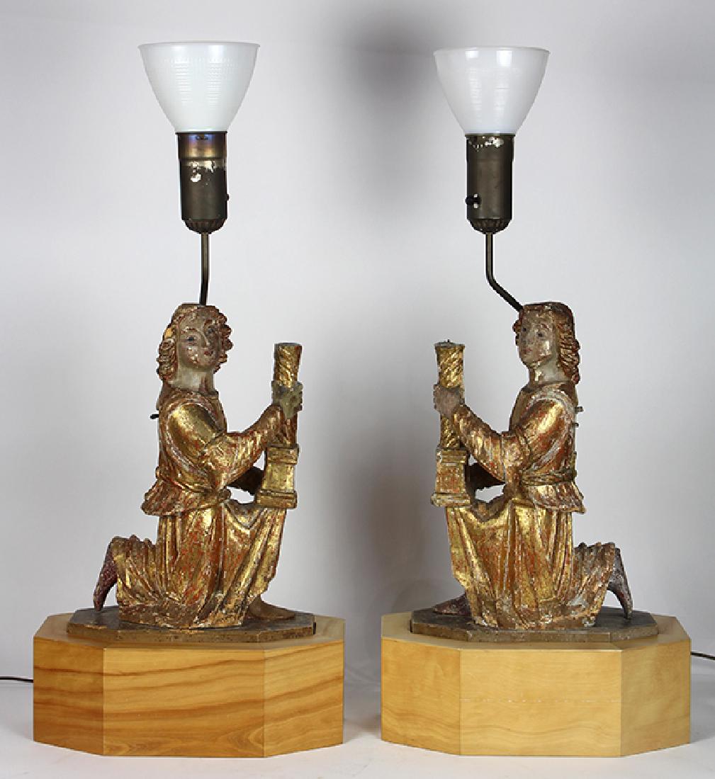 Continental polychrome decorated figural groups (1 of 7)