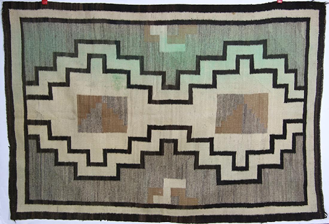 (Lot of 2) Navajo textile group, early 20th Century, (1 of 2)