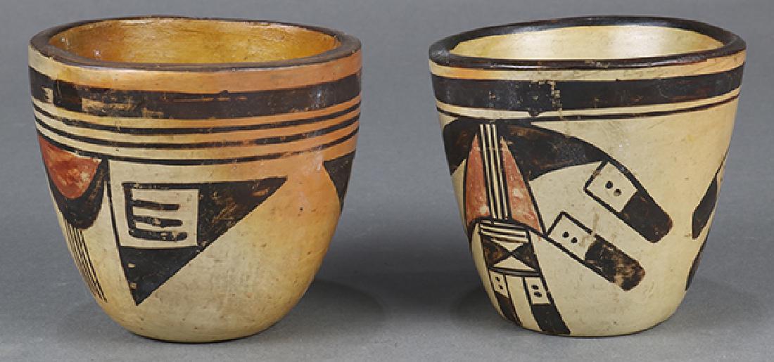 (lot of 2) Hopi polychrome vessels, early 20th Century, (1 of 1)