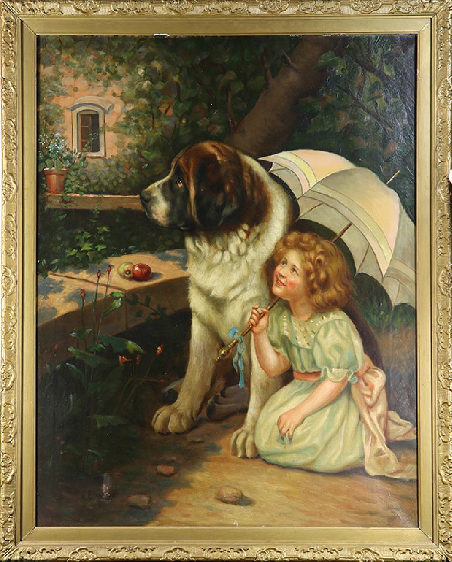 Painting, Austin C. Wright (1 of 2)