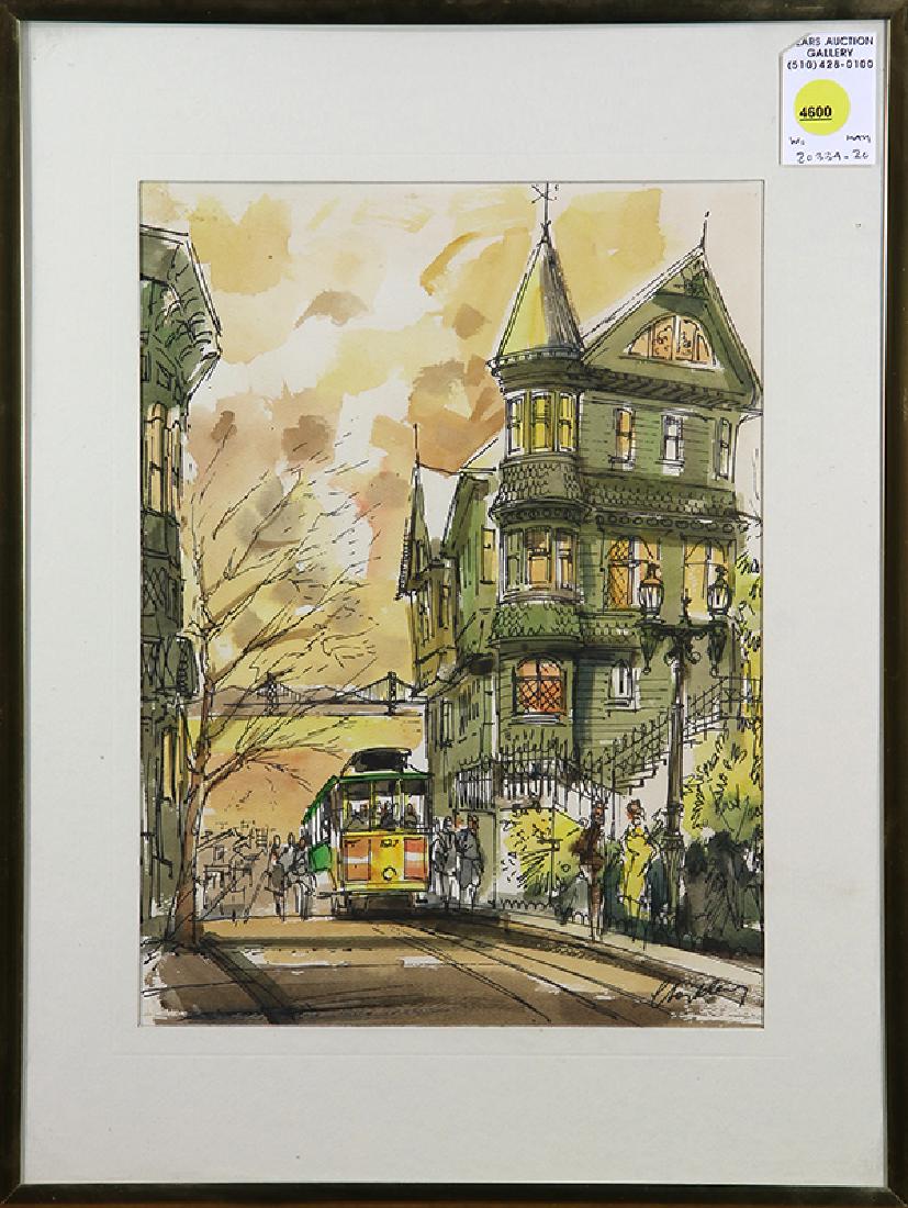 Watercolor, John Leonard Checkley (1 of 1)