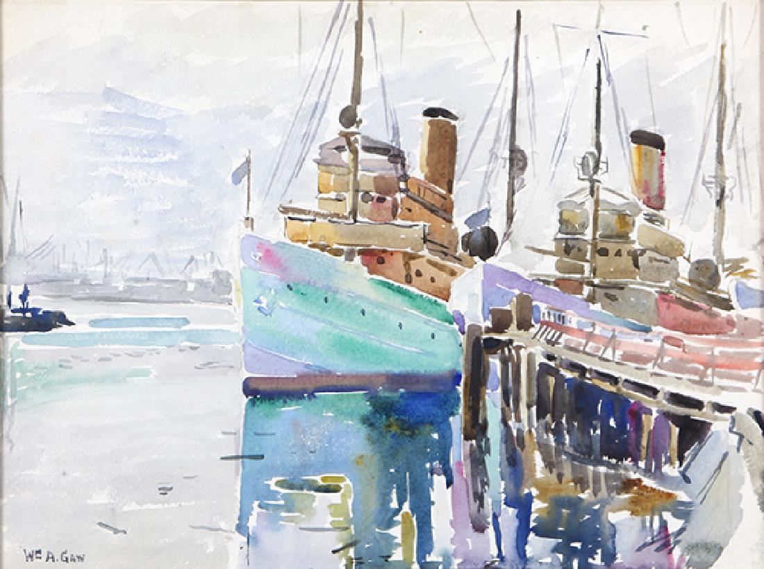 Watercolor, William Gaw (1 of 4)