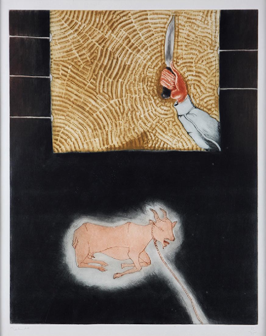 Print, Francisco Toledo, Chiro Con Cuchillo (1 of 5)