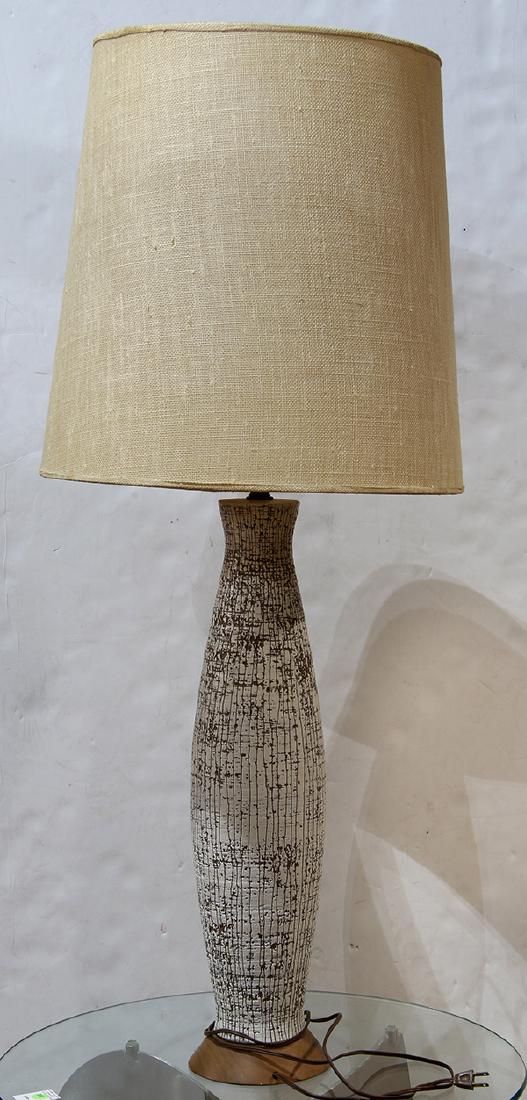 Design-Technics (Lee Rosen design) ceramic lamp circa (1 of 1)