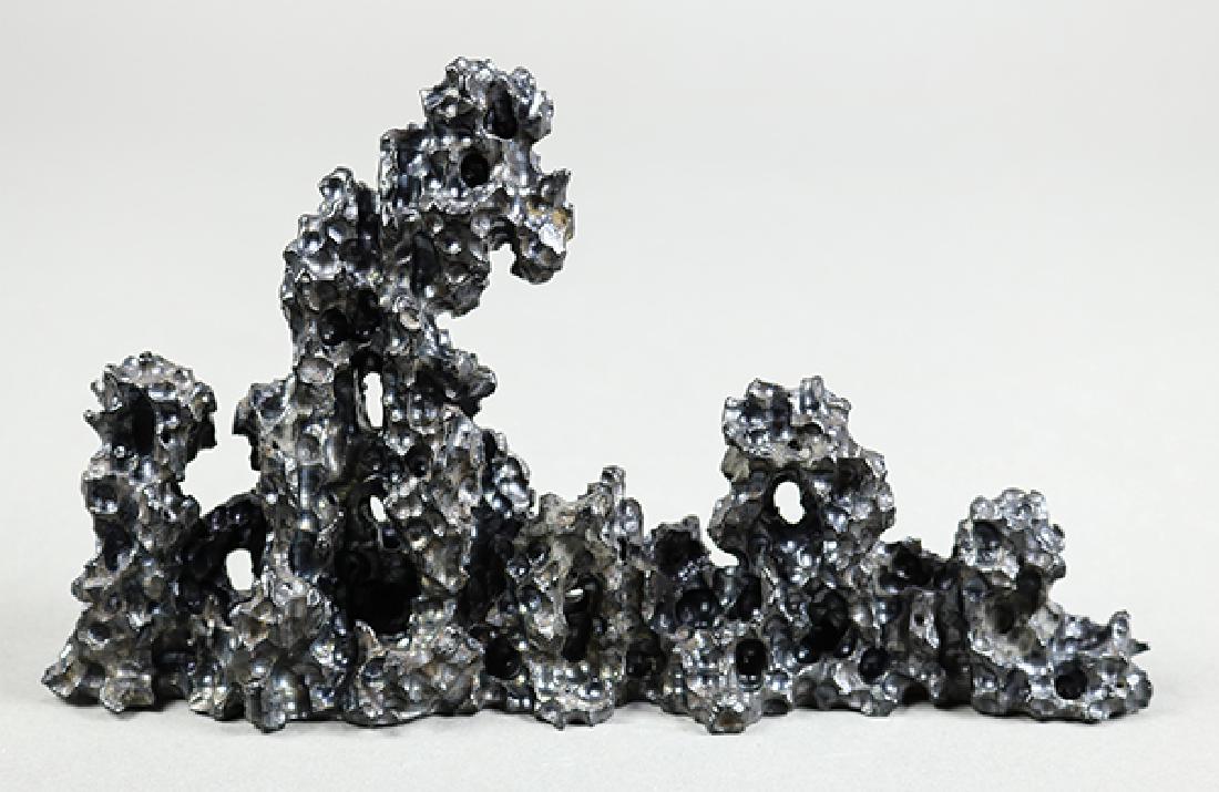 Chinese Black Porcelain Scholar's Rock (1 of 5)