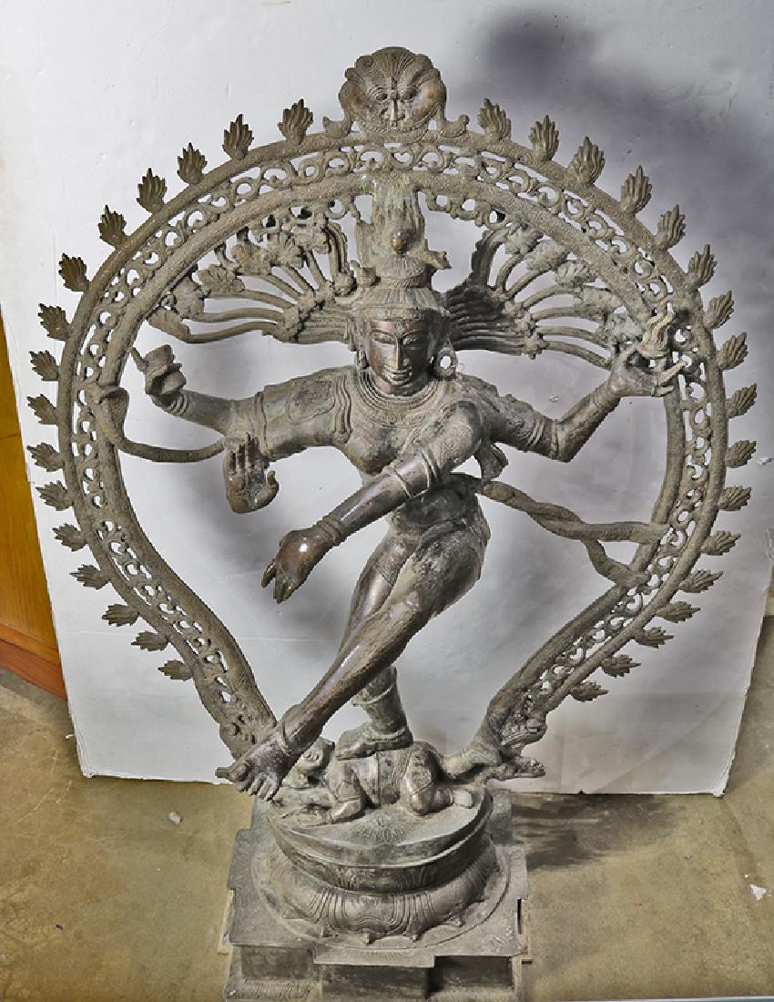 Indian Alloy Sculpture, Nataraja (1 of 1)
