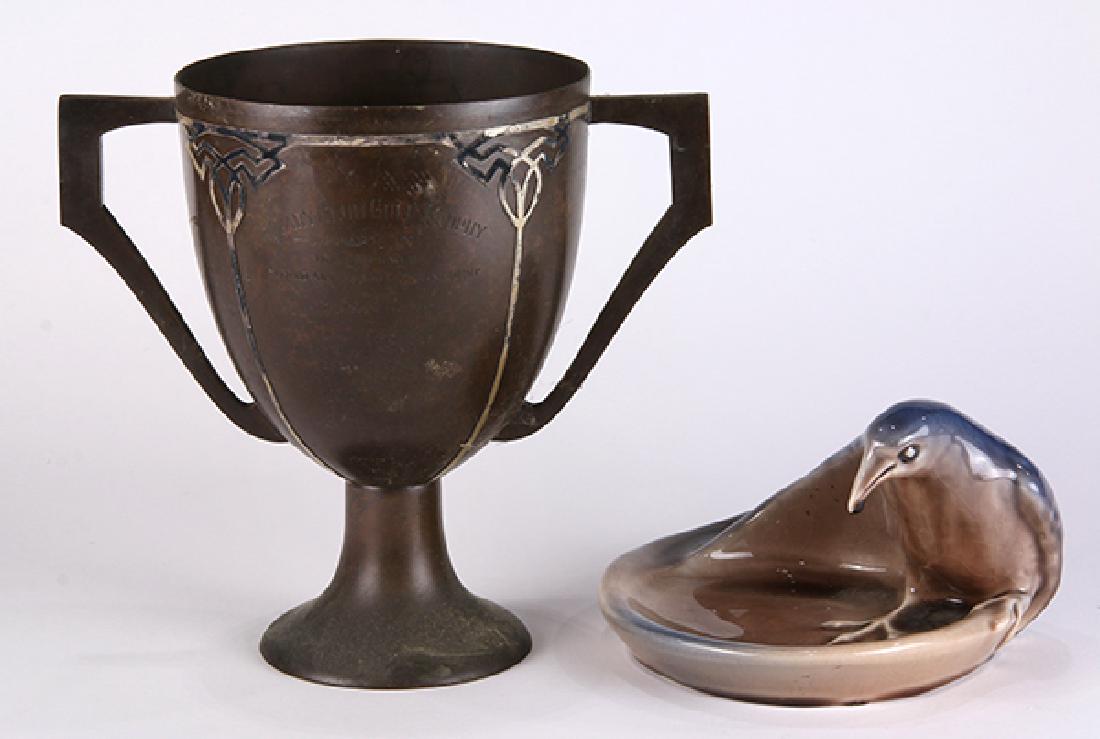 (Lot of 2) Arts and Crafts decoratives group, (1 of 7)