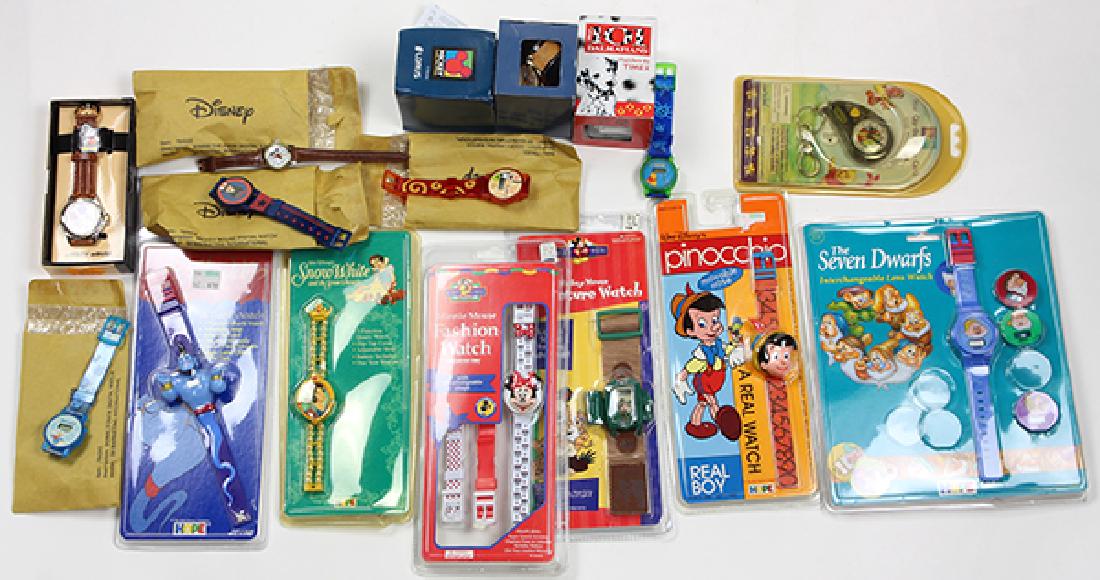 (Lot of 16) Disney character watches (1 of 2)