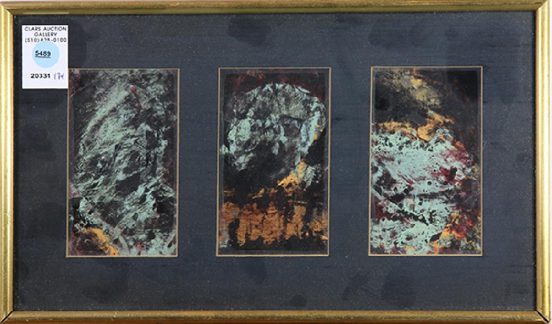 Paintings, Sherbet Distortion Triptych (1 of 1)