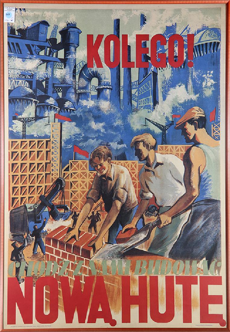 Vintage Polish Poster, Kelgo! Nowa Hute (1 of 1)