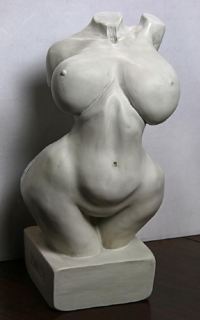 Female Torso and After Michelangelo's Hand of God (1 of 2)