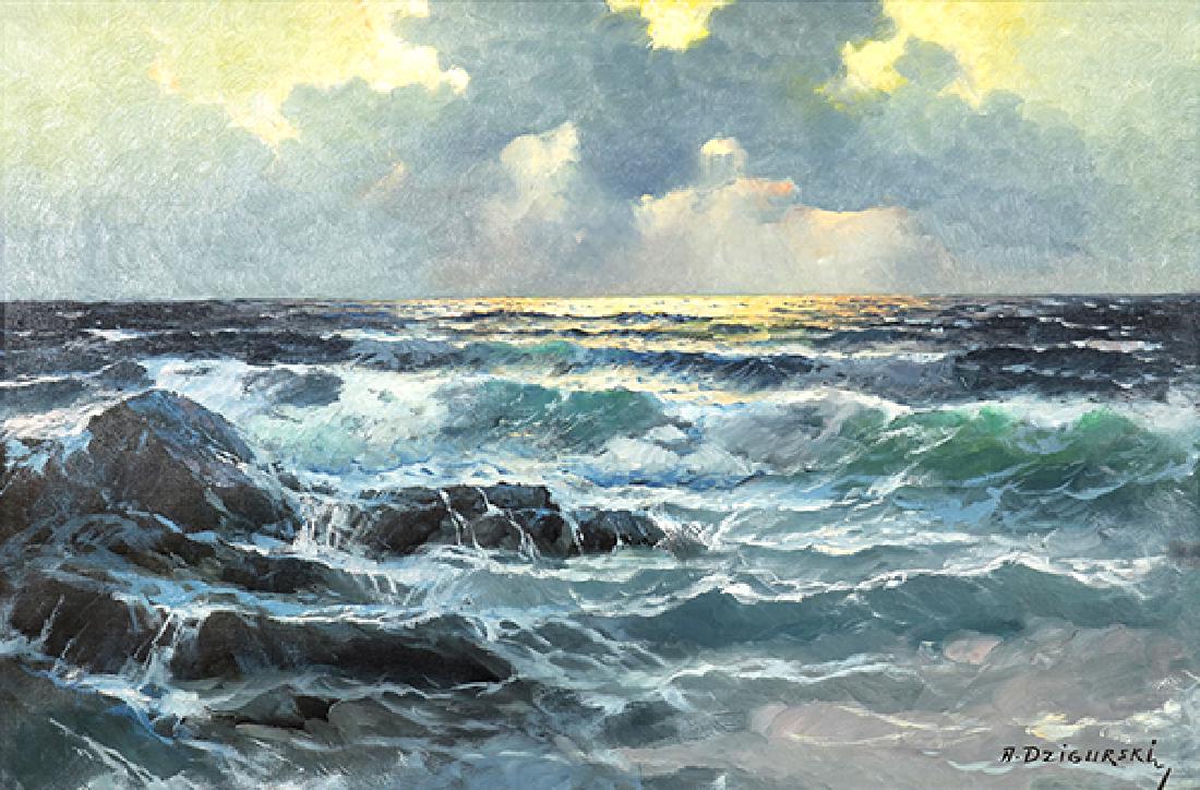 Painting, Alexander A. Dzigurski (1 of 5)