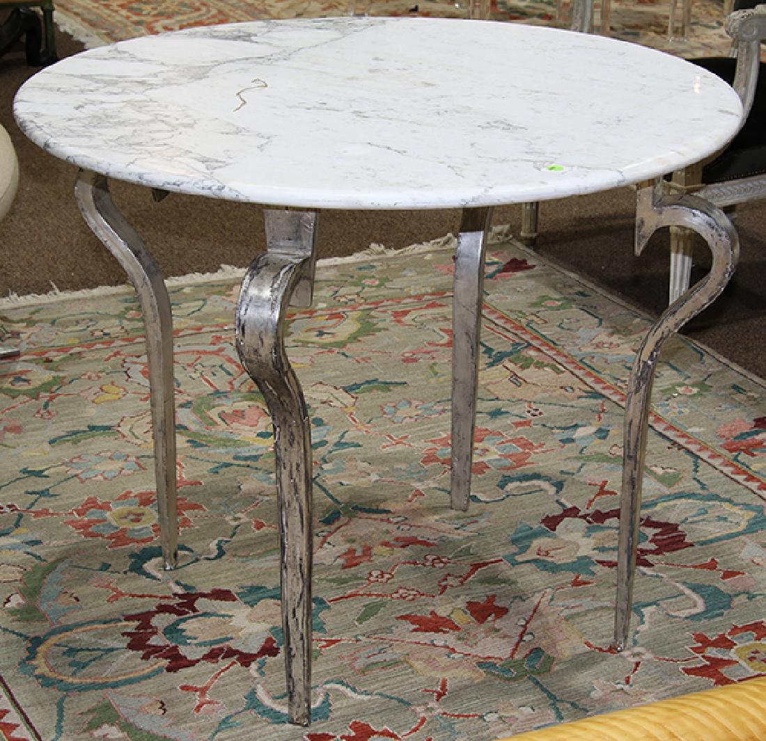 French bistro style occasional table (1 of 2)