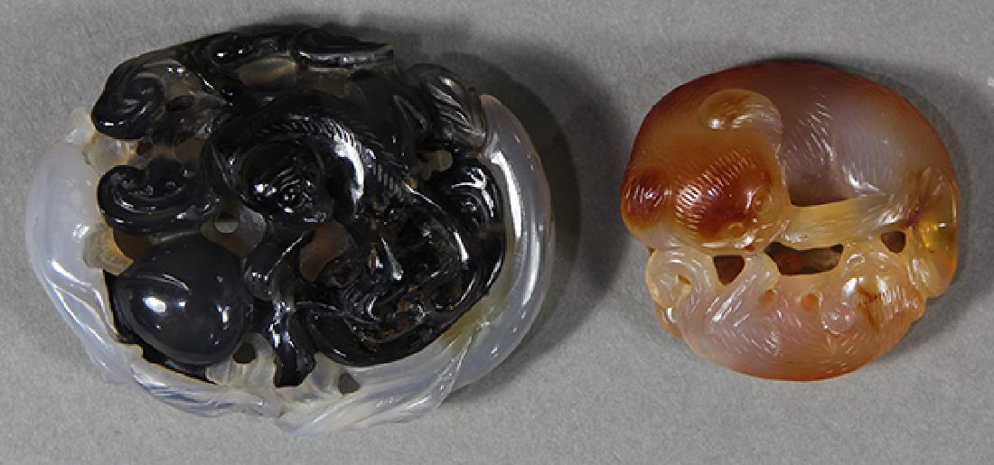 Chinese Agate Toggles (1 of 4)