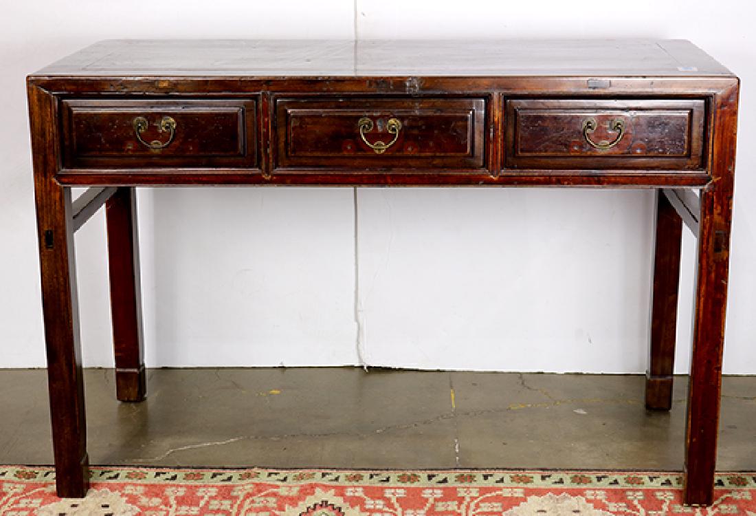 Chinese Wood Desk (1 of 2)