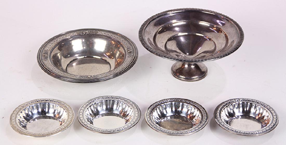 (lot of 6) American and Canadian sterling silver table (1 of 3)